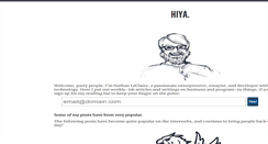Desktop Screenshot of nathanleclaire.com
